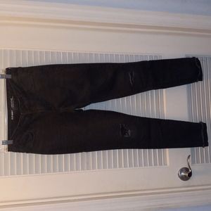 Old Navy Rockstar Gray/black jeans